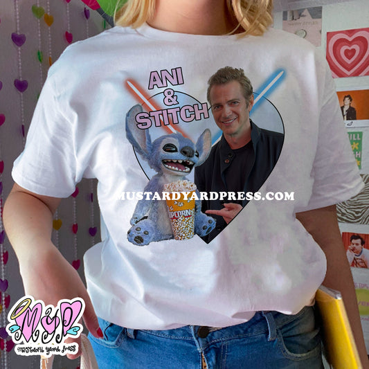 ani and friend t-shirt
