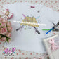 galaxy coquette logo baby tee