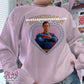 super heart crewneck