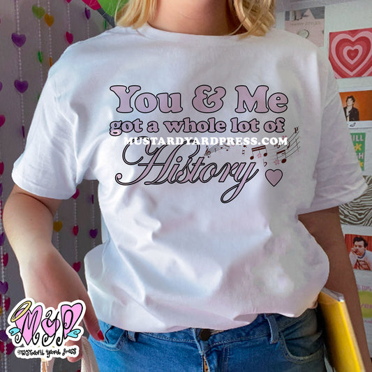 history t-shirt