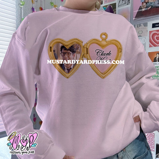clark locket crewneck