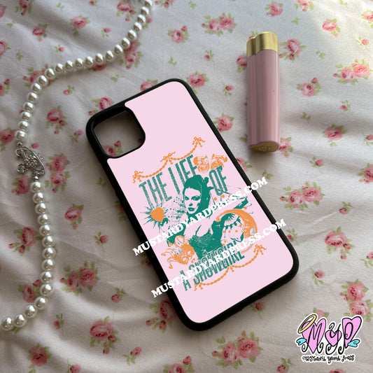 show life pink phone case
