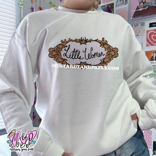 little women logo crewneck