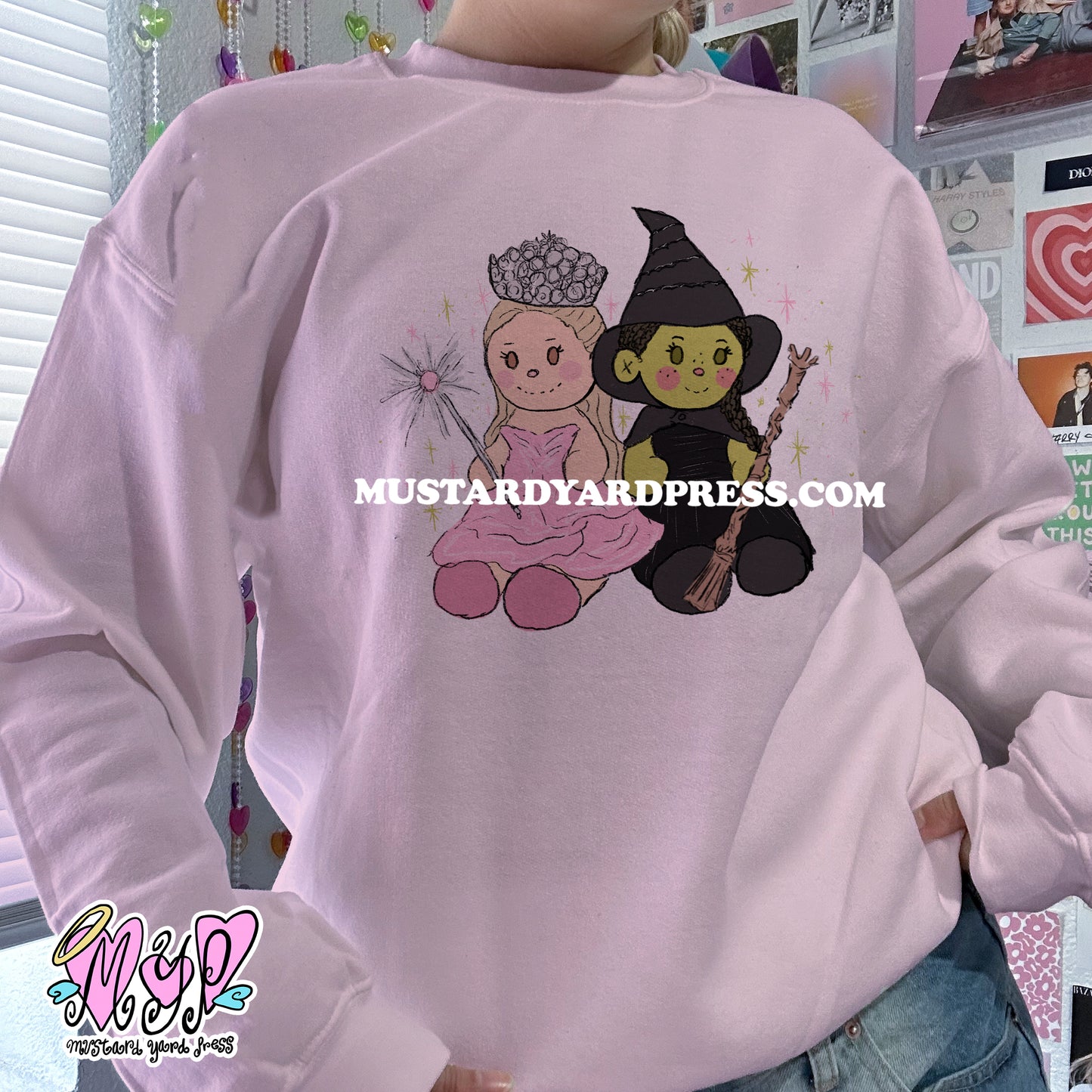 witches dolls crewneck