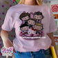 boyband cat t-shirt