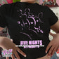 5 nights poster baby tee