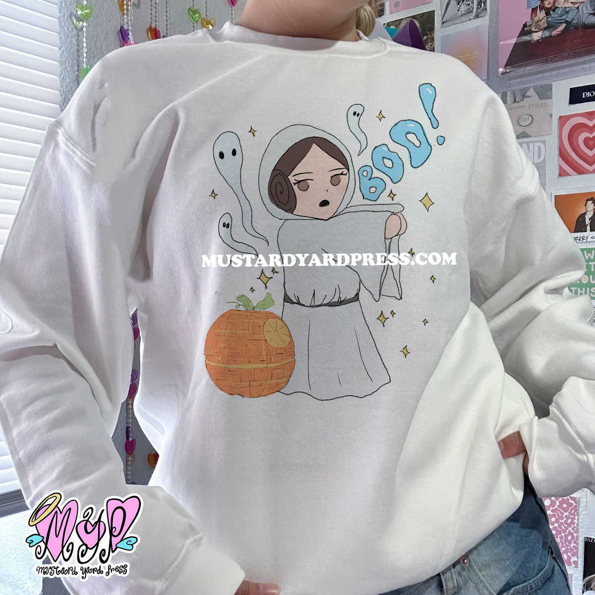 ghost princess crewneck