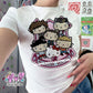 boyband cat baby tee
