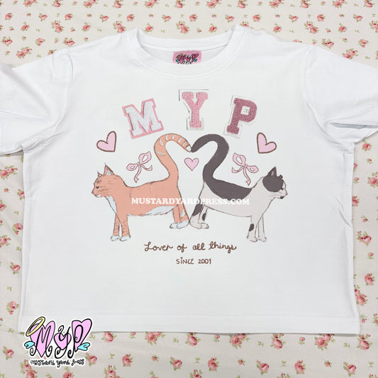 myp cats logo baby tee