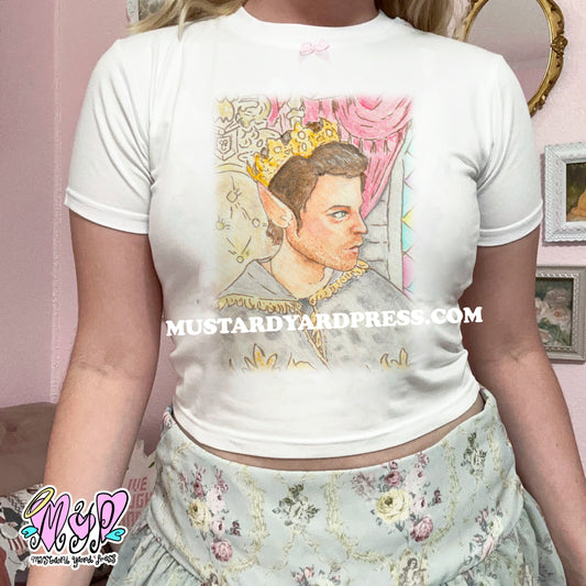 harry painting baby tee