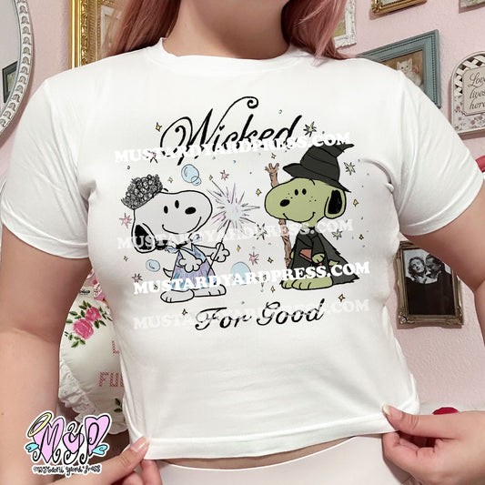 dog good witches baby tee
