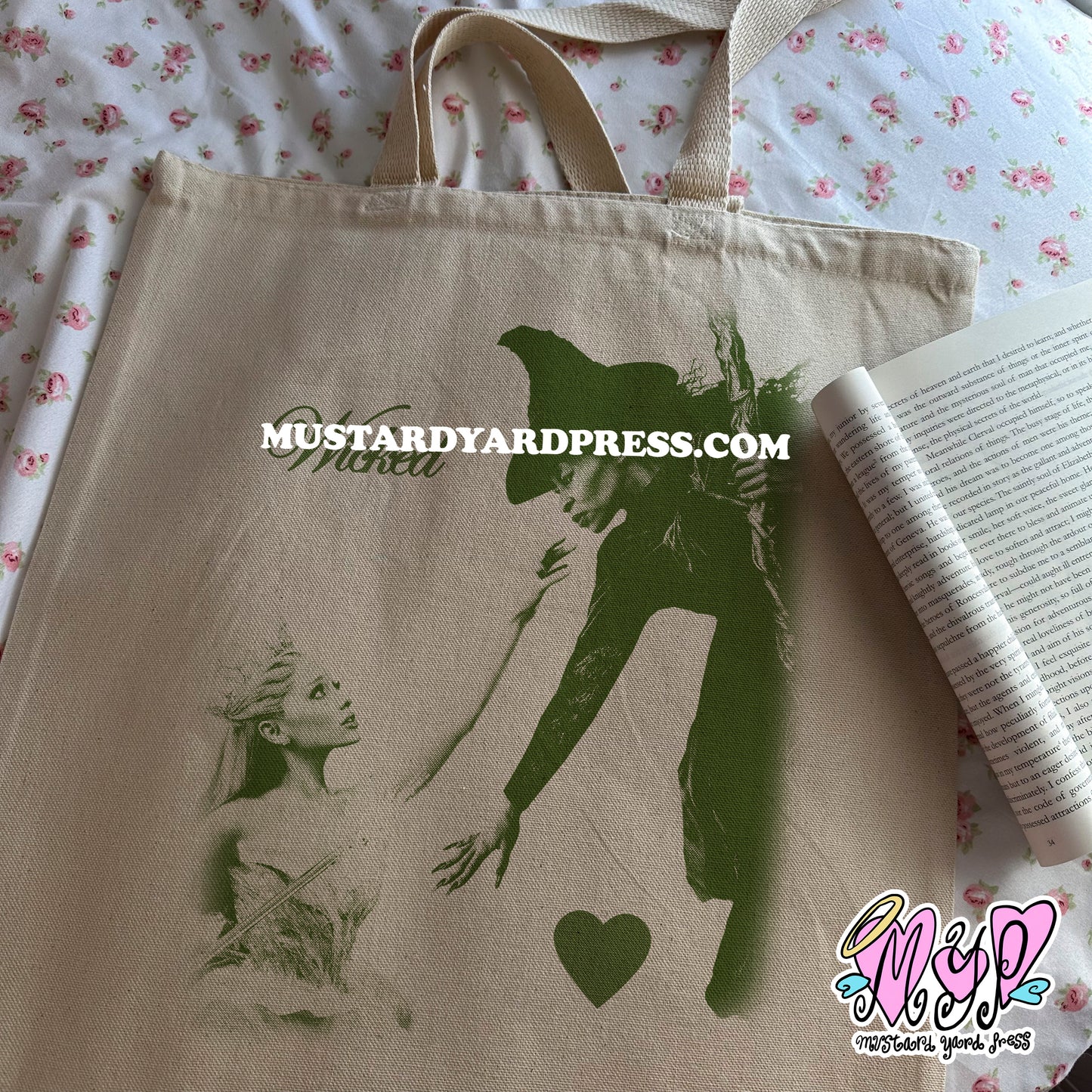 witch poster tote bag