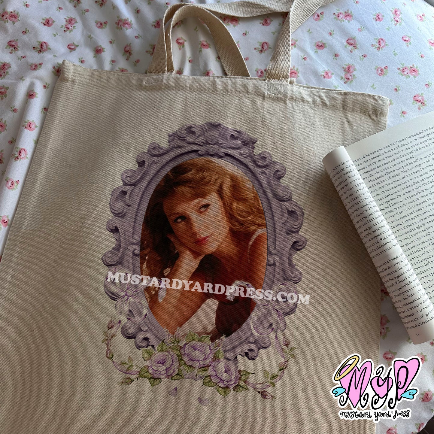 tay frame tote bag