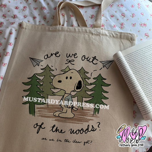 woods tote bag