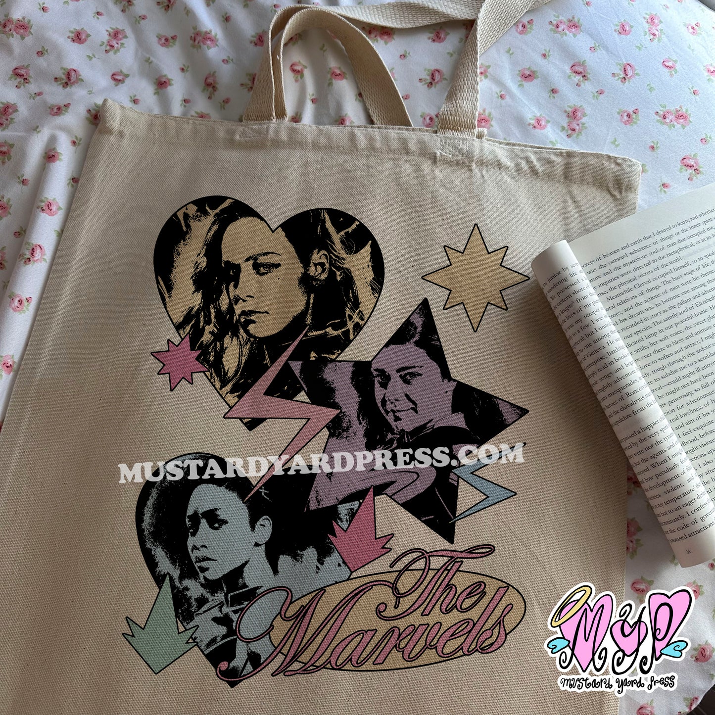 power besties tote bag