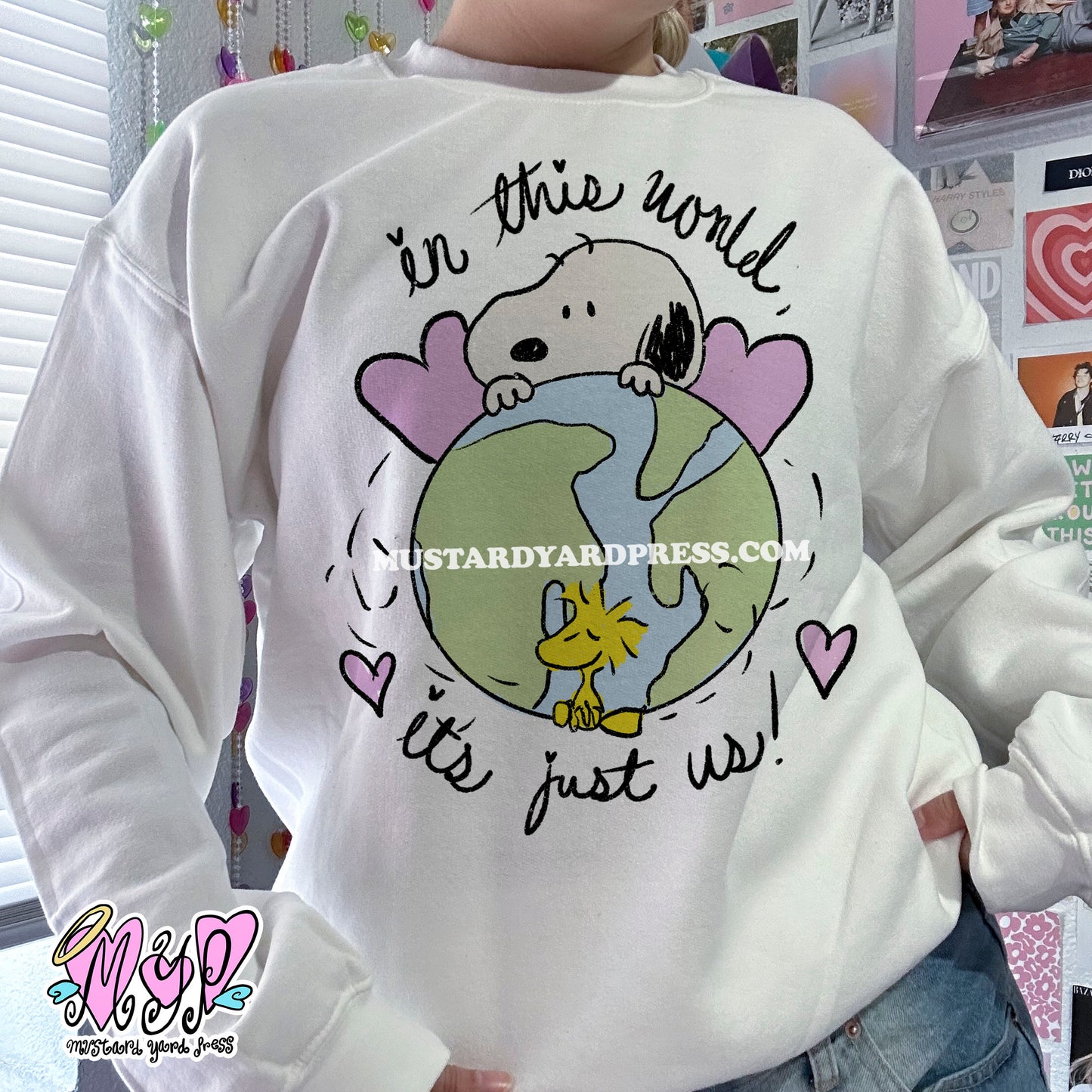 in this world crewneck