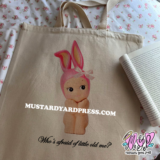 who's afraid of me (ALL DESIGNS) tote bag
