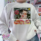 kiss disco stickers crewneck