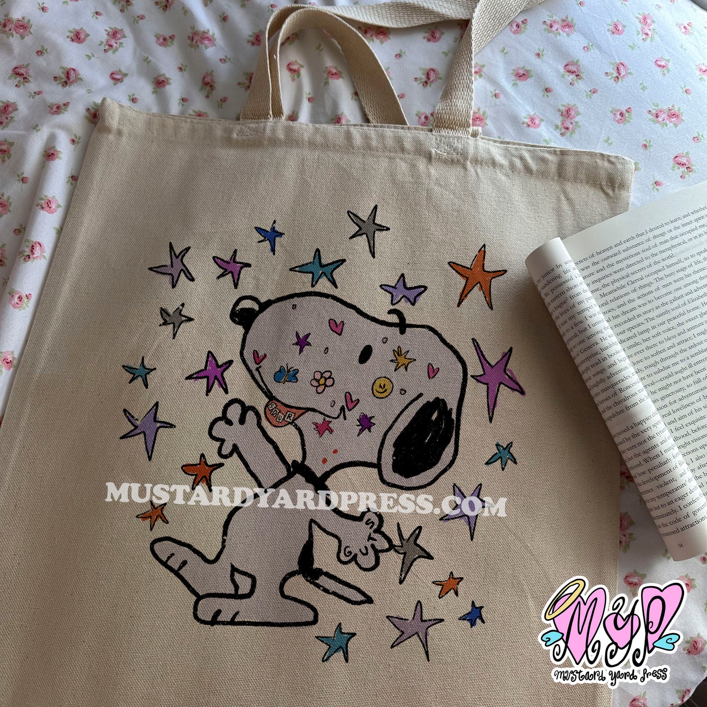 liv dog tote bag