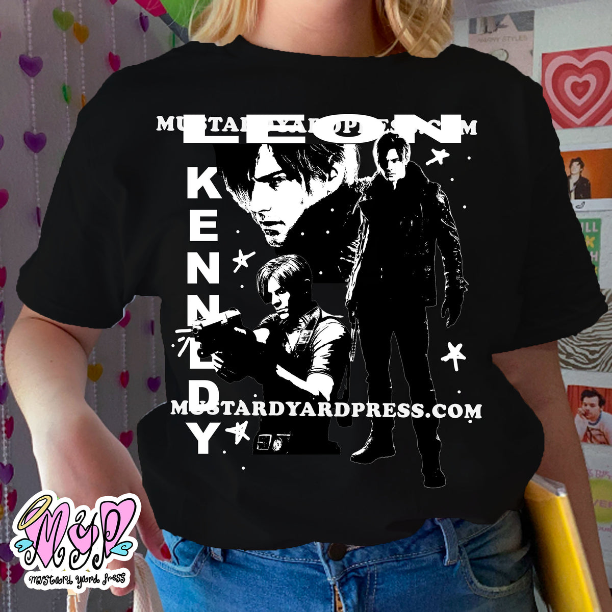 leon collage t-shirt