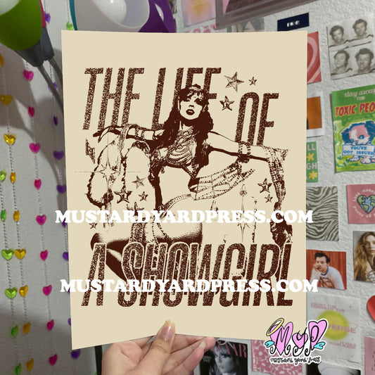 show life cream poster