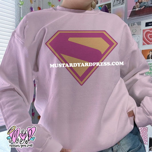 super logo crewneck