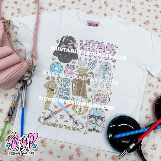 revenge doodles baby tee