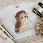 anime style queen baby tee
