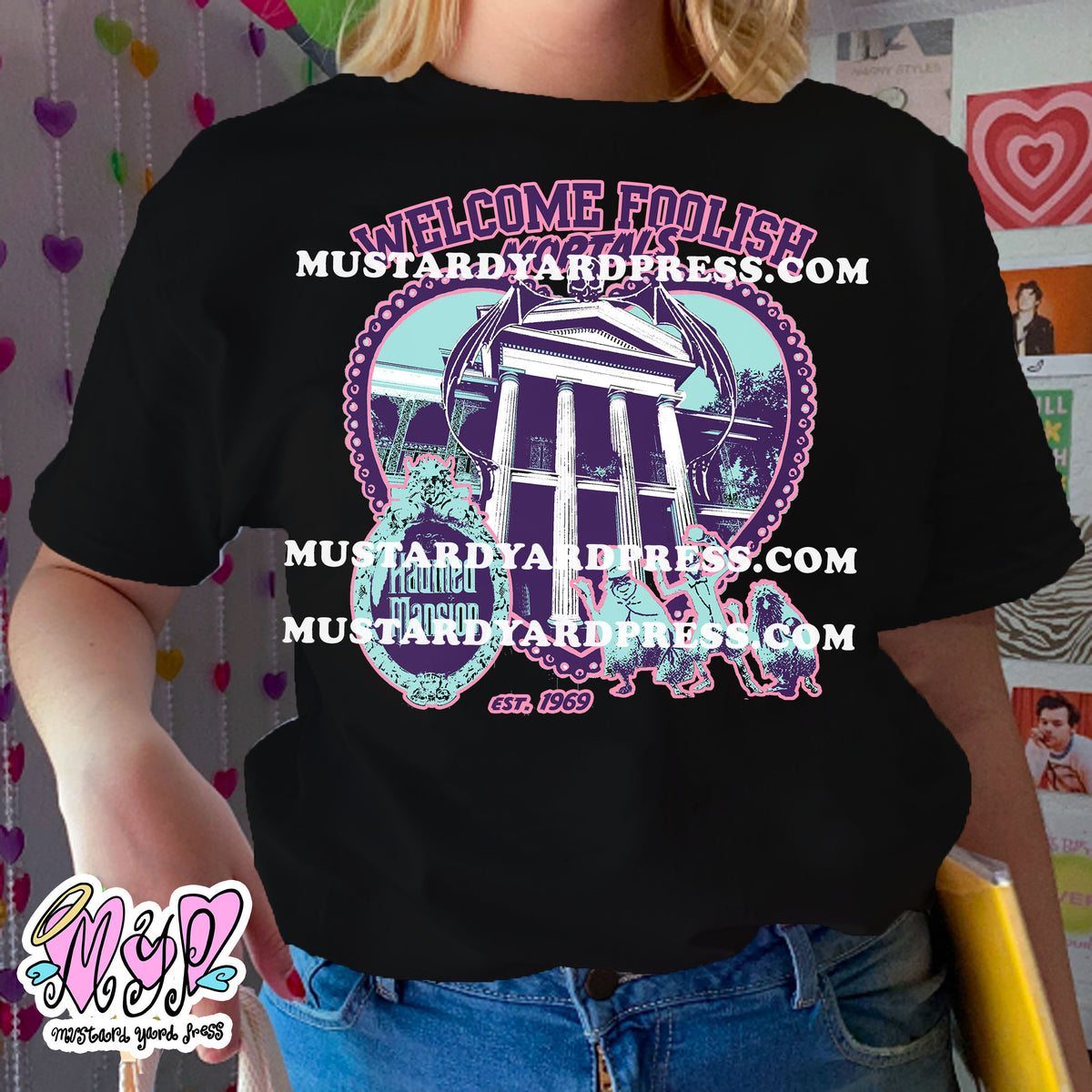 haunted heart t-shirt