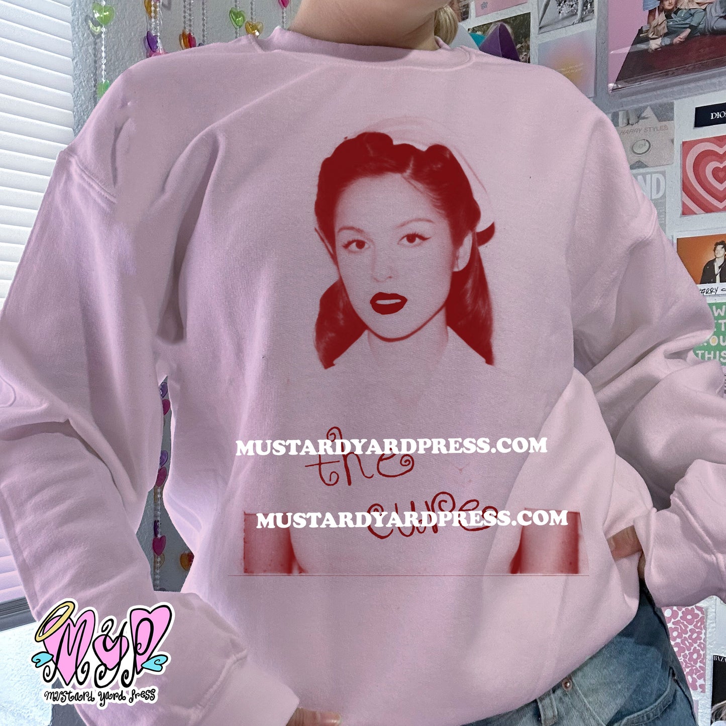 cure crewneck