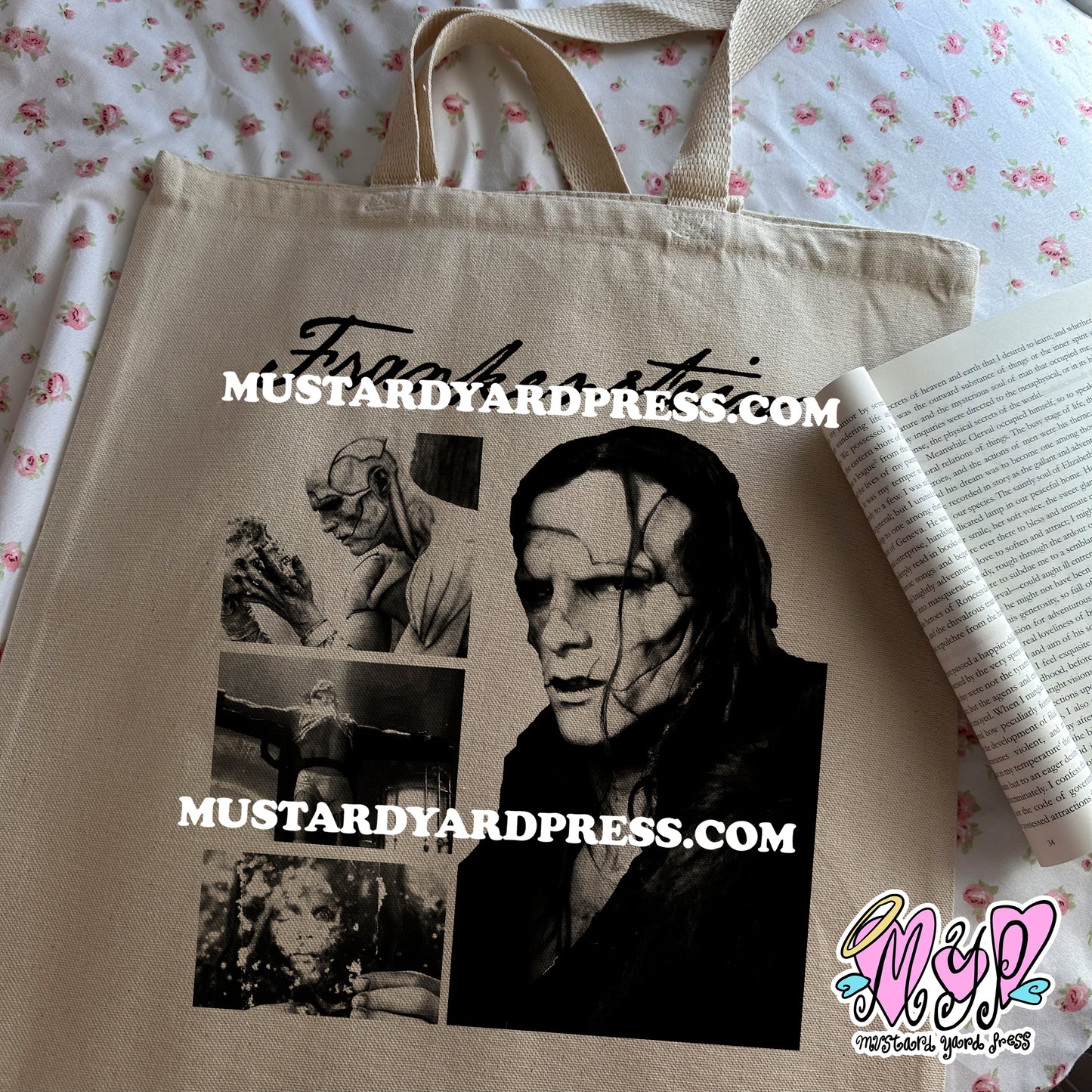 creature scenes tote bag