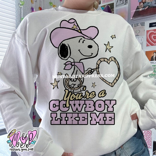 cowboy crewneck