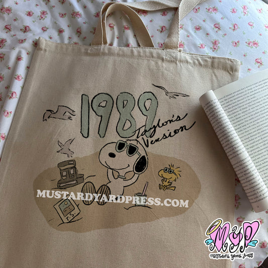 '89 tote bag