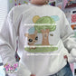 sad pet crewneck