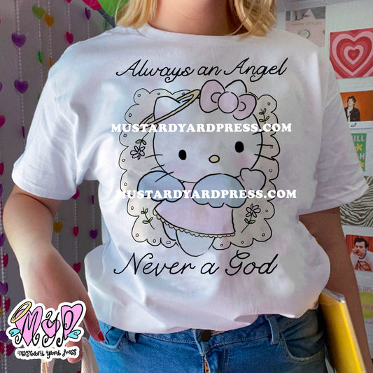 angel kitty t-shirt