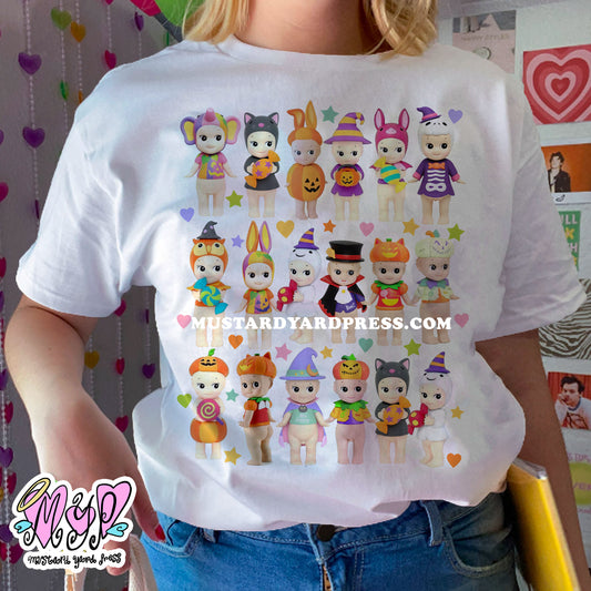 halloween angel collection t-shirt