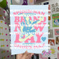 new day polka dot poster