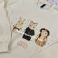 prequel critters crewneck sweater