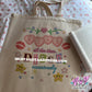 kiss disco patches tote bag
