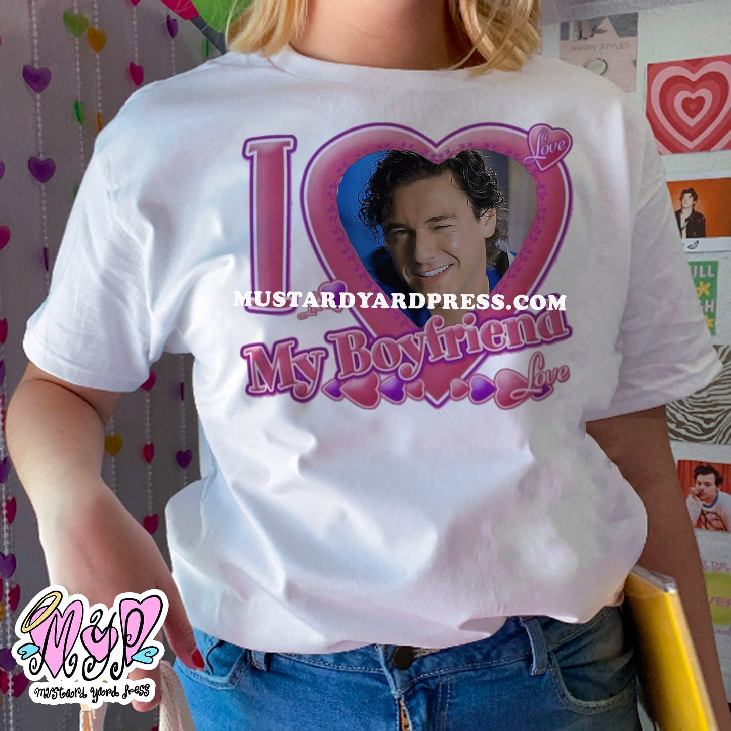 i love my bf graham t-shirt
