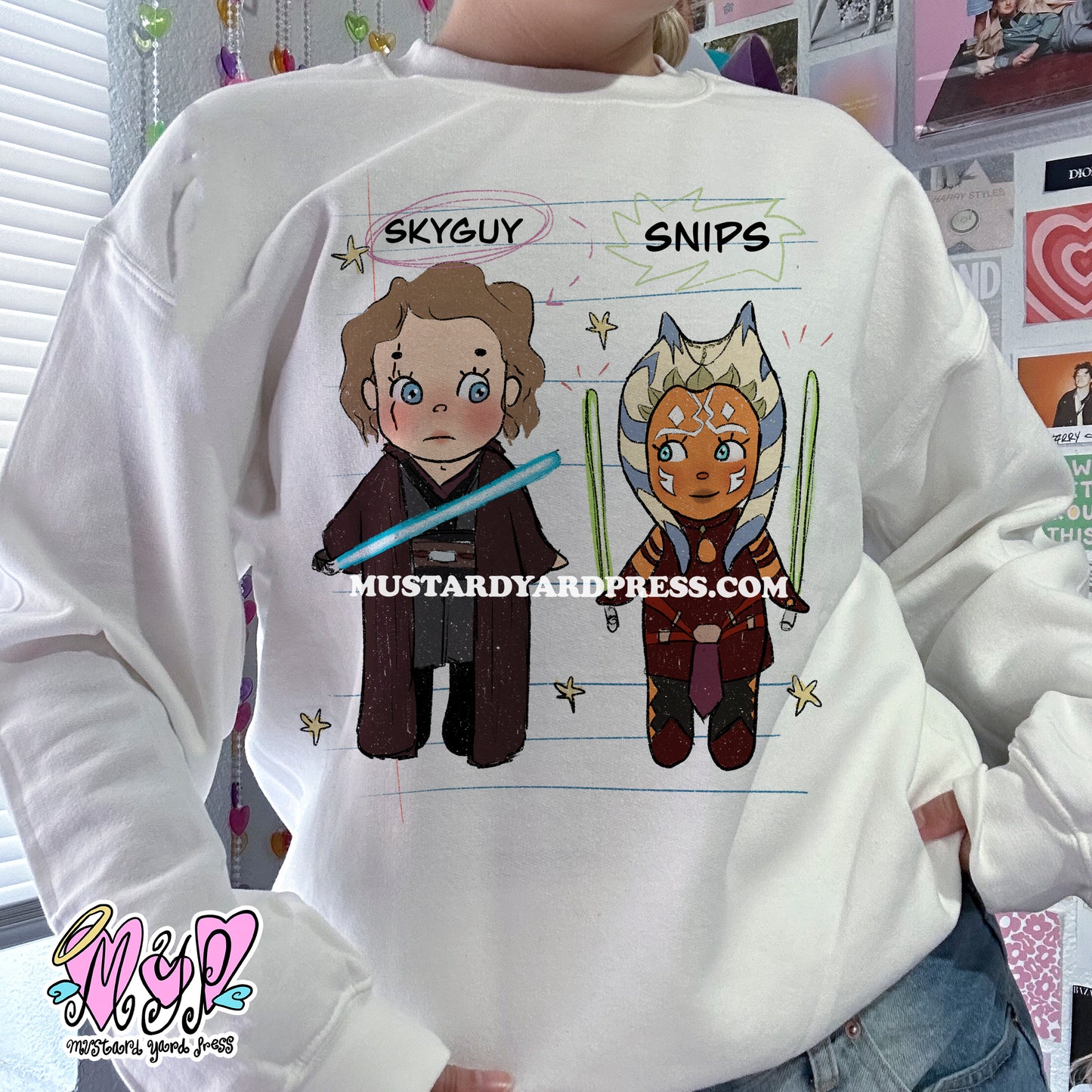 cute besties crewneck