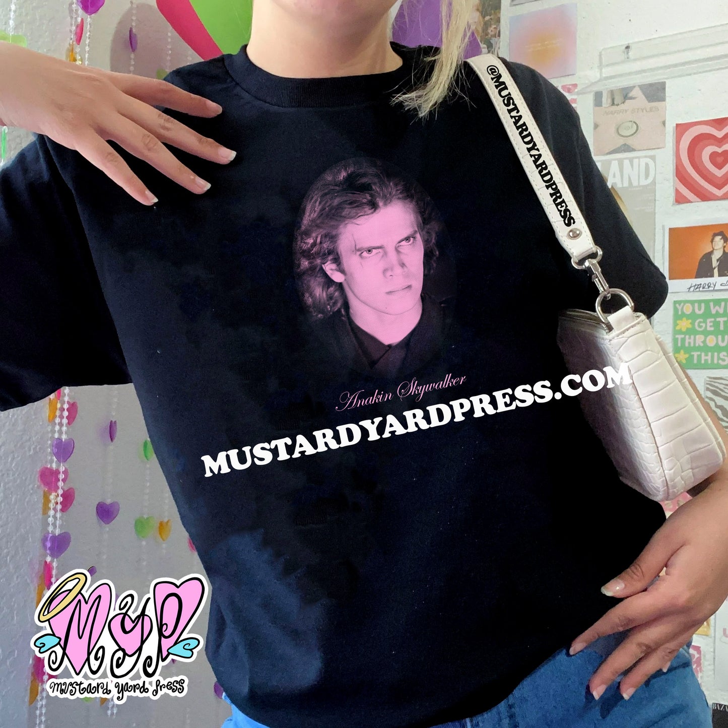ani portrait t-shirt