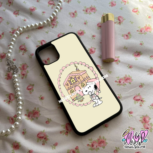 gingerbread house phone case