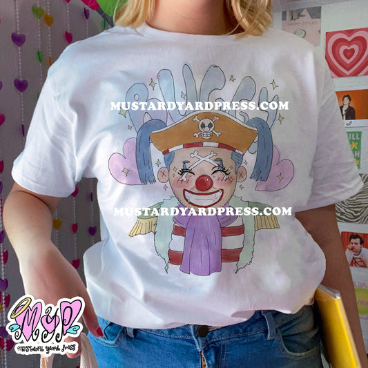 clown sketch t-shirt