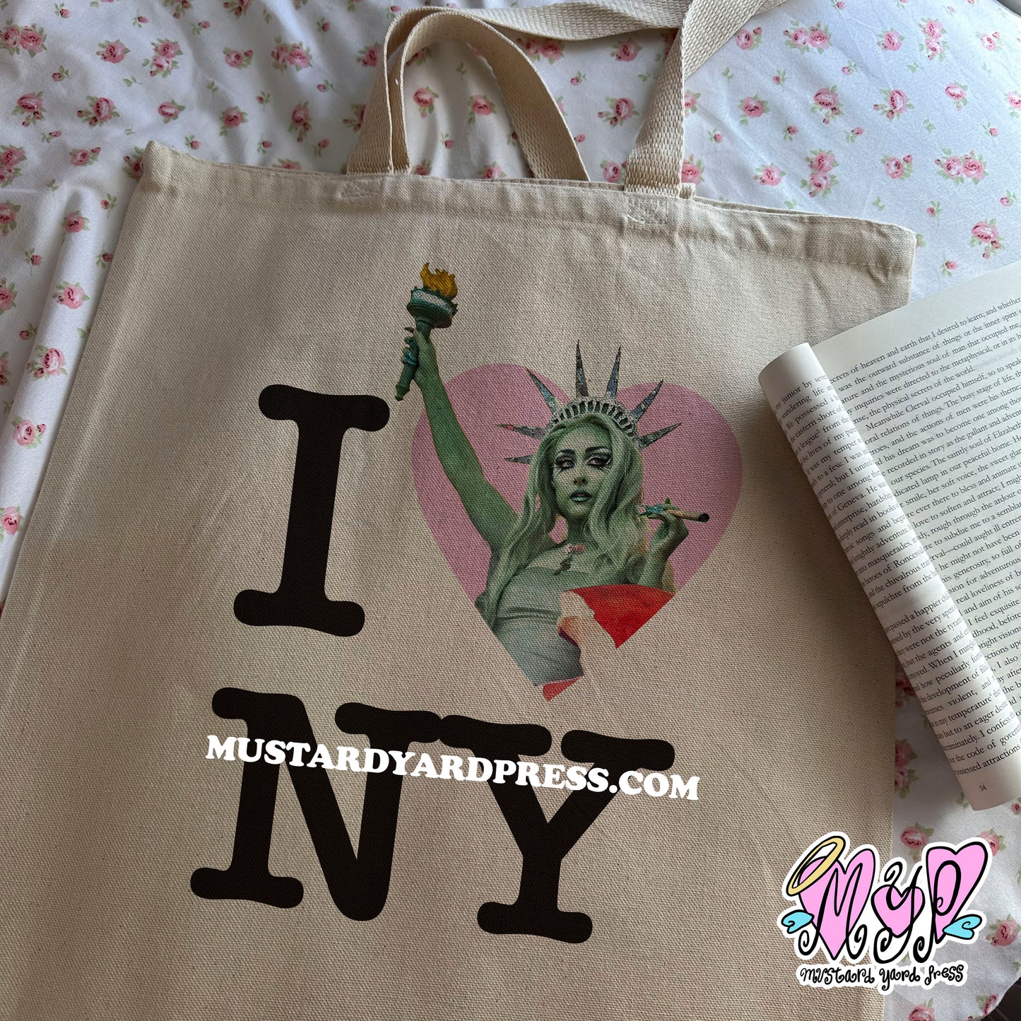 i love ny tote bag