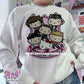 boyband cat crewneck