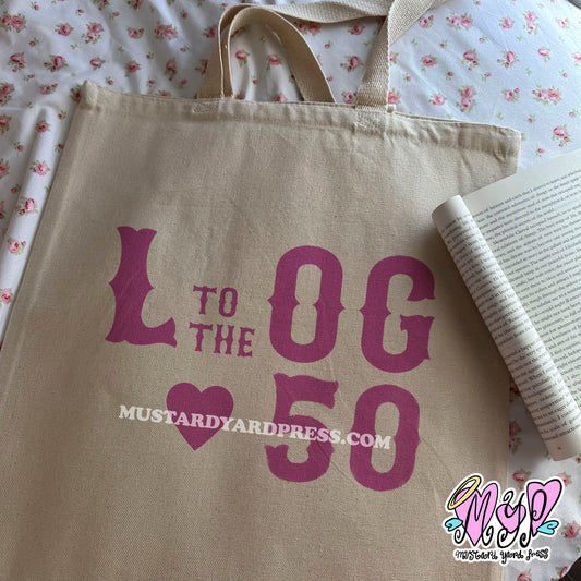 L OG tote bag