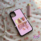 doll hearts pink phone case