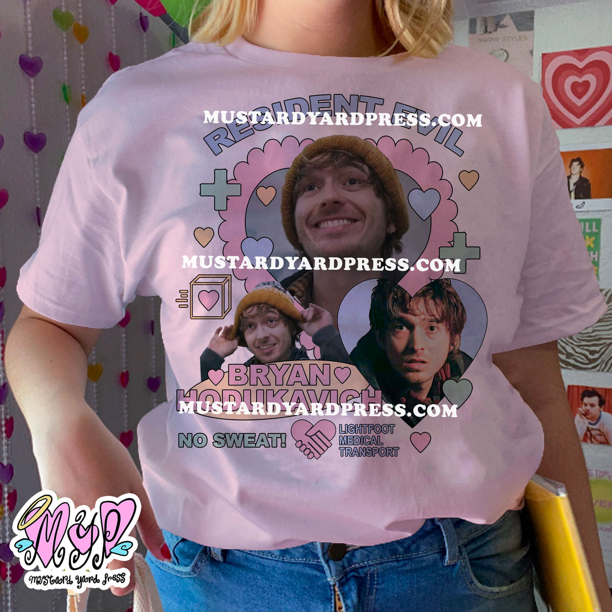 bryan heart t-shirt