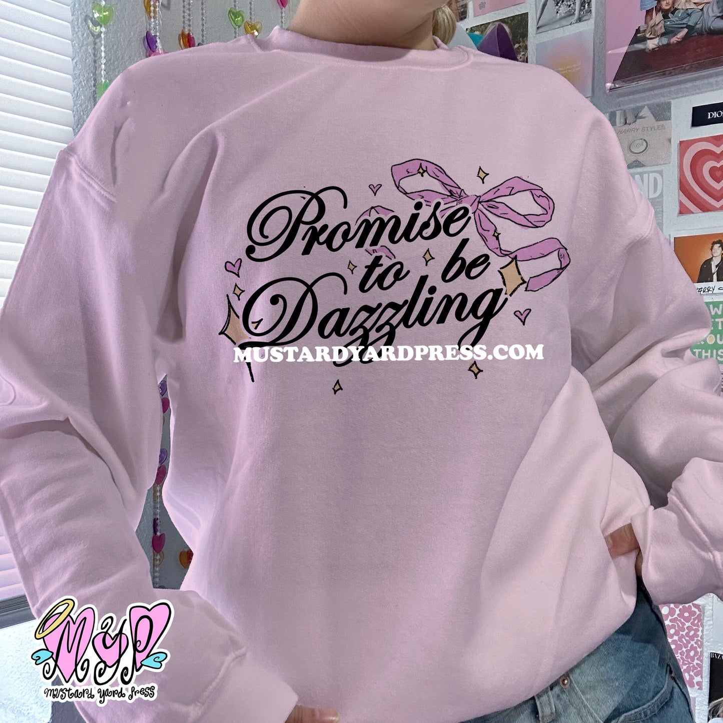 dazzling crewneck